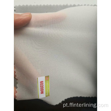 Tecido de interlinagem fusível tecido de vestuário para o desgaste da senhora